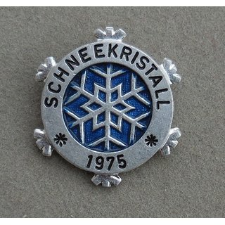 Snow Crystal, Winter Folk Sports Badge