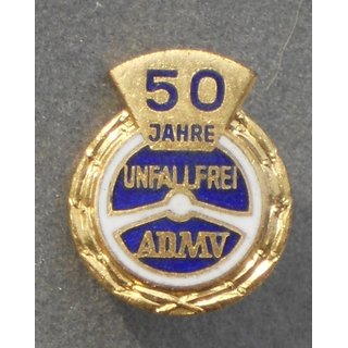 ADMV - Honour Badge for 30 Years of Accident-Free Driving