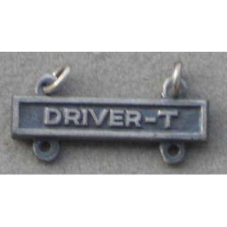 Qualification Clasps for Expert to Drivers Badges, Silver Filled