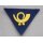 Postal Insignia, around 1970, triangle, handmade