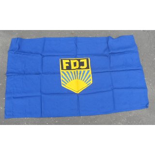 FDJ Flagge / Aufmarschflagge