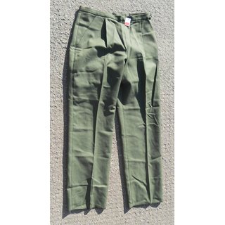 Trousers, Slacks Womans, Army (Barrack Dress), green