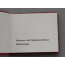 DSF Telephone Booklet, various