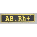 Blood Type Insignia, black