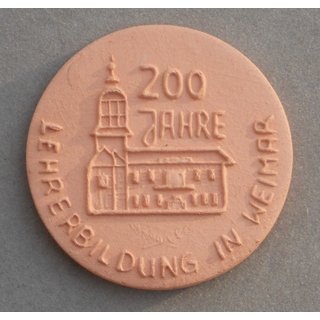 200 Years Teachers Training in Weimar Medal/Coin