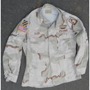 Coat, Desert Camouflage Pattern (3 Colour), Combat, Rip...