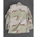 Desert Camo Feldjacke, 3-Colour, Rip Stop, Badged