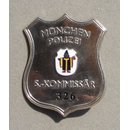 Munich City Police Breast Badge 1945-49