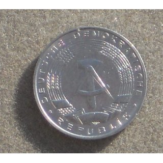 Mnzen  1 Pfennig der DDR