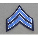 Rank Insignia, Police blue/white on blue