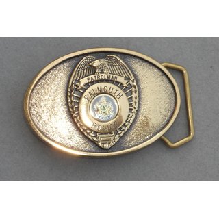Falmouth Police, Belt Buckle