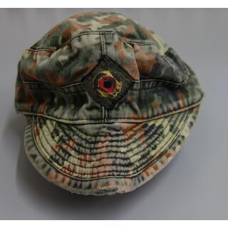 Flecktarn Camo Field Cap, Army / Navy, used