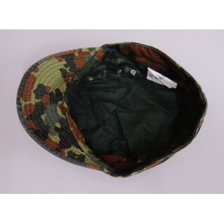 Flecktarn Camo Field Cap, Army / Navy, used