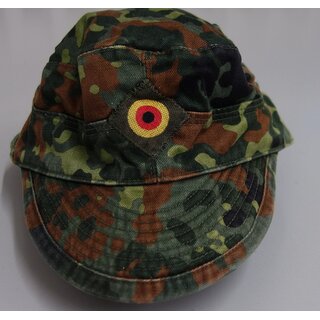 Flecktarn Camo Field Cap, Army / Navy, used