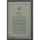 Presidential Proclamation 750th Anniversary of Berlin by...