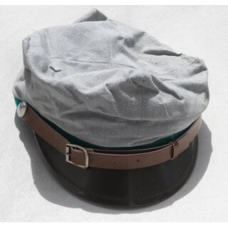 ZHP Girl Scouts Rogatywka Cap, grey, brown Visor