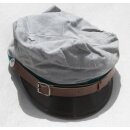 ZHP Girl Scouts Rogatywka Cap, grey, brown Visor