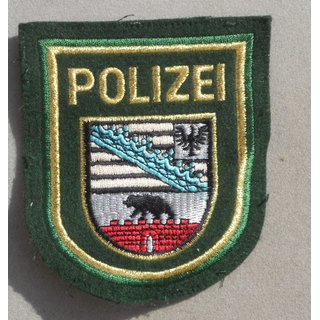 Armabzeichen, Polizei, Sachsen Anhalt, grn
