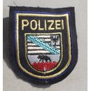 Sachsen Anhalt Police Sleeve Patch, blue, Water Police