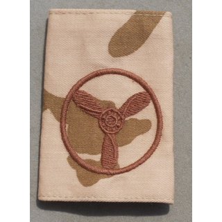 Rankslide, RAF, Desert DPM embroidered