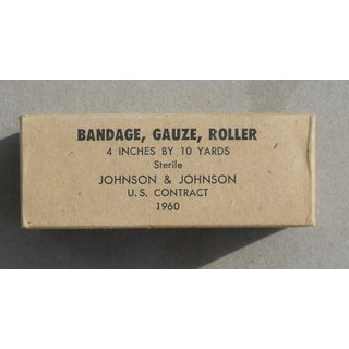 Bandage, Gauze, Roller, 4in.x10yds.