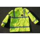 Warnjacke, UK Immigration Service, signalgelb