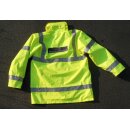 Warnjacke, UK Immigration Service, signalgelb