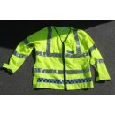 Warnjacke Police, signalgelb, leicht