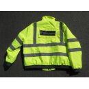 Warnjacke, UKBA, Winter gefüttert, kurz, signalgelb