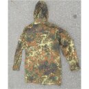 Feldparka, Flecktarn, gebraucht mit Futter
