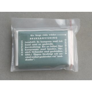 Swedish Forces First Aid Packet