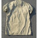 Czech Shirt Blouse, light olive, new, Short Sleeve