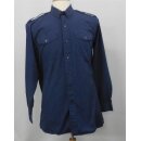 Shirt Mans, Working Dress RN, Long Sleeve, FR, blau
