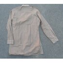 Shirt Mans, dark brown, long Sleeves, worn
