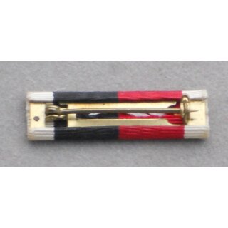 Ribbon Bar with Pin, WW II/Korea