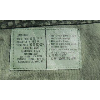 Large-Short, 1986, NSN 8415-01-102-6294, Berlin