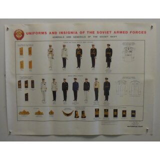 Chart 5 of  8, Navy Admirals & Generals