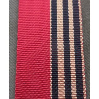 Ribbon long, 29 mm, original, darker red, about. 20.5cm