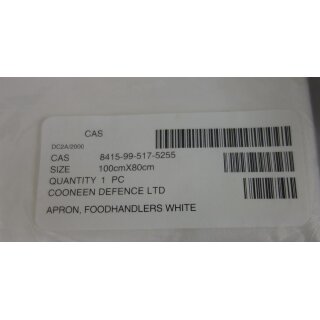 NSN Item, 80x110cm, unworn, open package