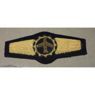 Gold, hand made, Navy