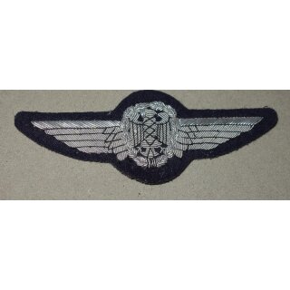 Silver on blue, Air Force, Bullion 118mm