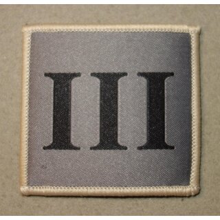 3. Bn., Khaki Border