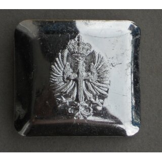 Gürtelschnalle, silber, Krone, ab 1975, Juan Carlos I., nur mit Gürtel