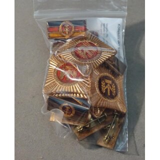 79g, 1973-89, both Parts painted with Poly-coating, Lot of 10 Awards