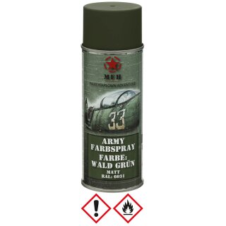 Forest Green, RAL 6031, dull