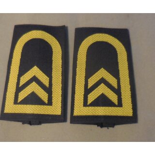 Aufschiebeschlaufe, blau/gelb, Marine, neu