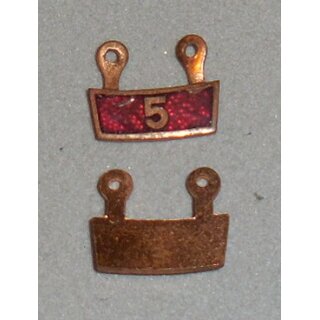 302-5a, bronze coloured, Enamel