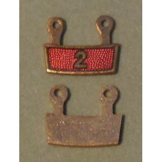 302-2a, bronze coloured, Enamel