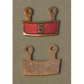 302-6a, bronze coloured, Enamel