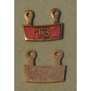 302-13a, bronze coloured, Enamel